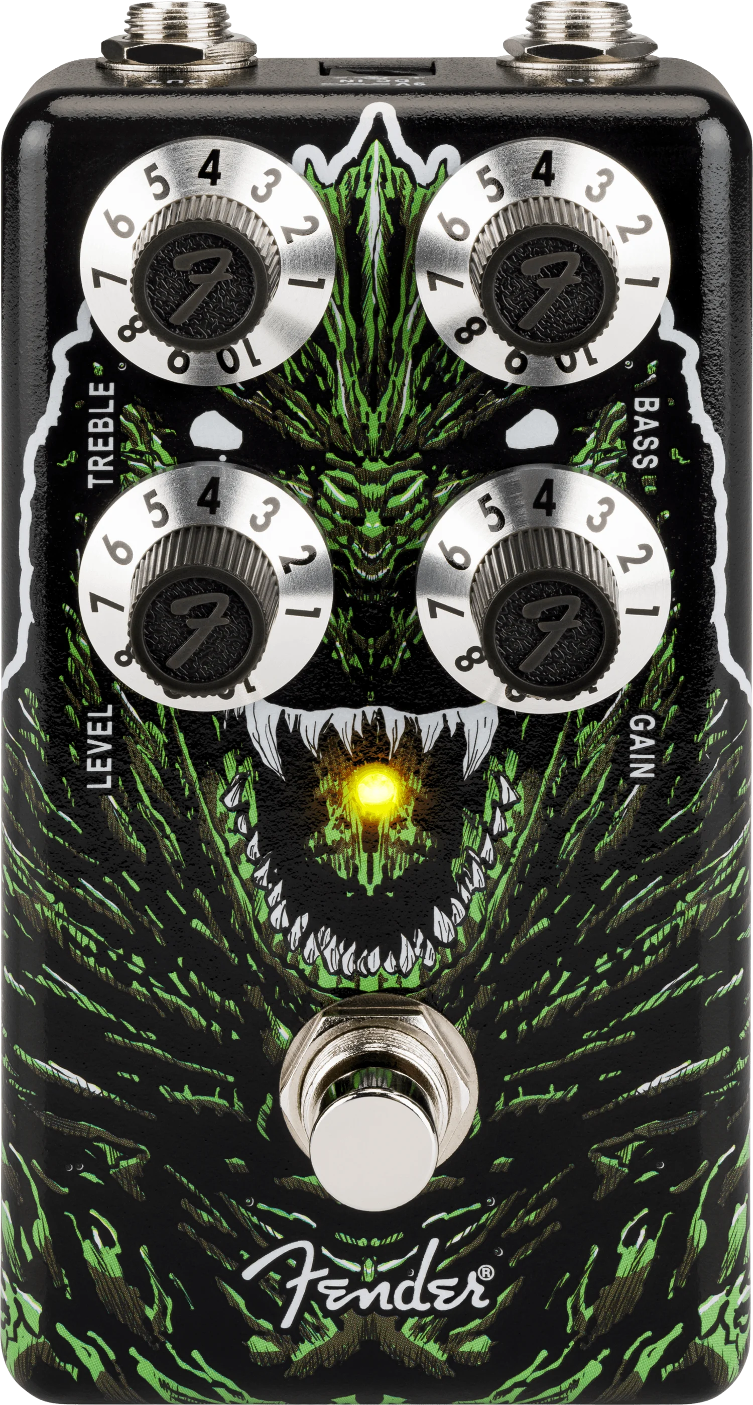 Fender Godzilla Distortion with top-mounted jacks