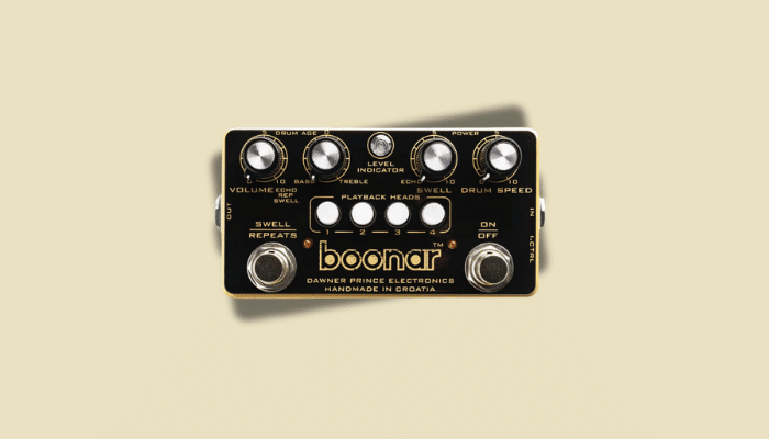 Dawner Prince Boonar Multi-Head Drum Echo pedal