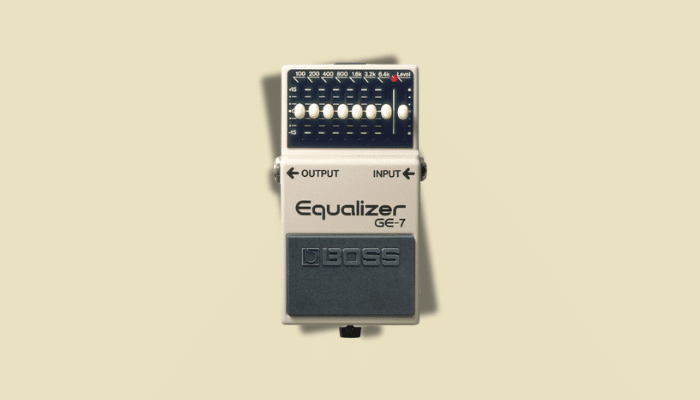Boss GE-7 Equalizer pedal