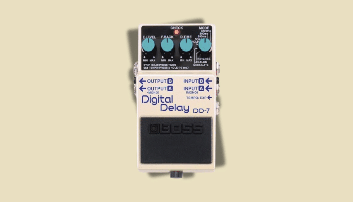 Boss DD-7 Digital Delay pedal