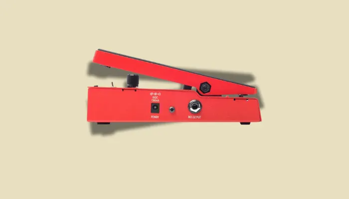 Photo of the DigiTech Whammy pedal, used to illustrate synth-like pitch effects.