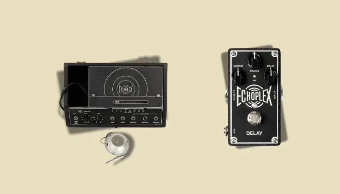 Photo of the Maestro Echoplex EP-3, a legendary tape delay unit renowned for its warm, organic echoes.