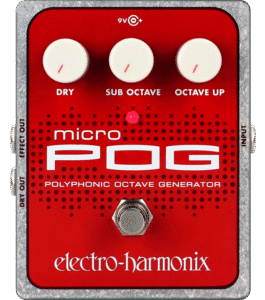 Electro-Harmonix Micro POG octave pedal