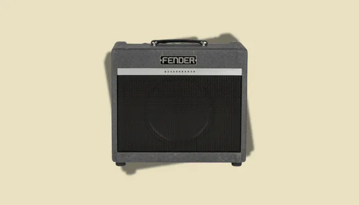 Photo of the Fender Bassbreaker tube amp, a pedal-platform amp with a touch of grit.