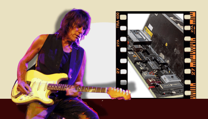Jeff Beck pedalboard
