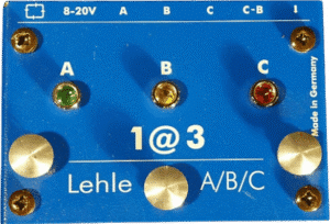 Lehle 1@3 A/B/C amp switcher
