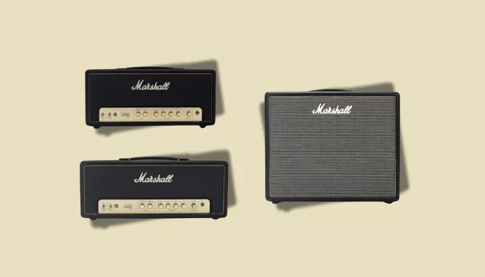 Photo of the Marshall Origin Series tube amp, a versatile pedal-platform amp.