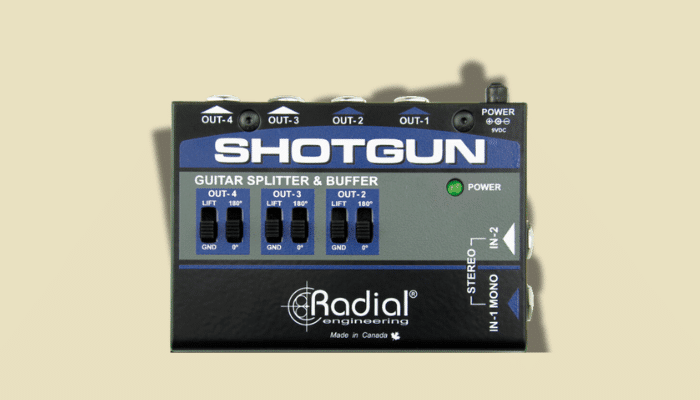 Radial Engineering Shotgun splitter and buffer