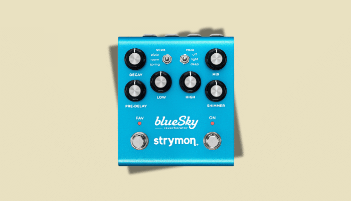 Strymon BlueSky reverb pedal