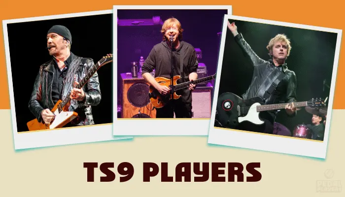 Photo of famous players of the Ibanez TS9 Tube Screamer.
