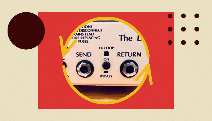 What is an effects loop on an amp and how does it work