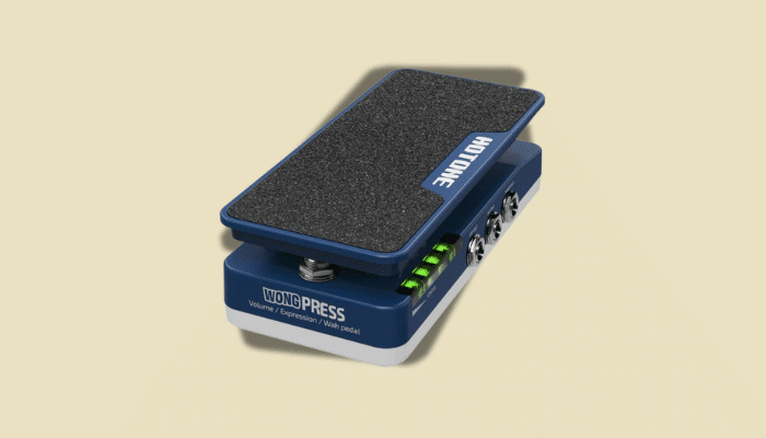 How to Use an Expression Pedals with Guitar Effects 8 Hotone Audio Wong Press Pedal