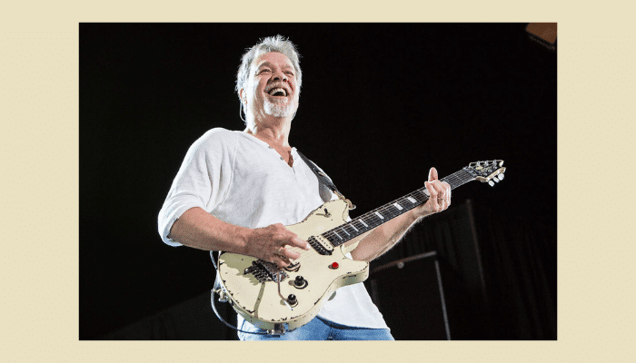 Guitar Delay Pedals: How They Work, Types & Setup Guide 13 Eddie Van Halen performing live.